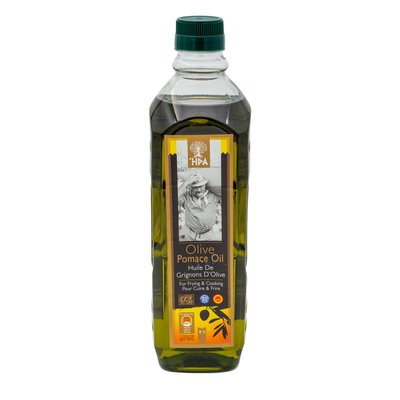 Олія оливкова HPA Olive Pomace рафінована (для смаження), 1л
