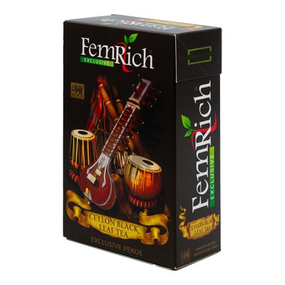 Чай Femrich Exclusive Pekoe чорний середньолистовий, 100г