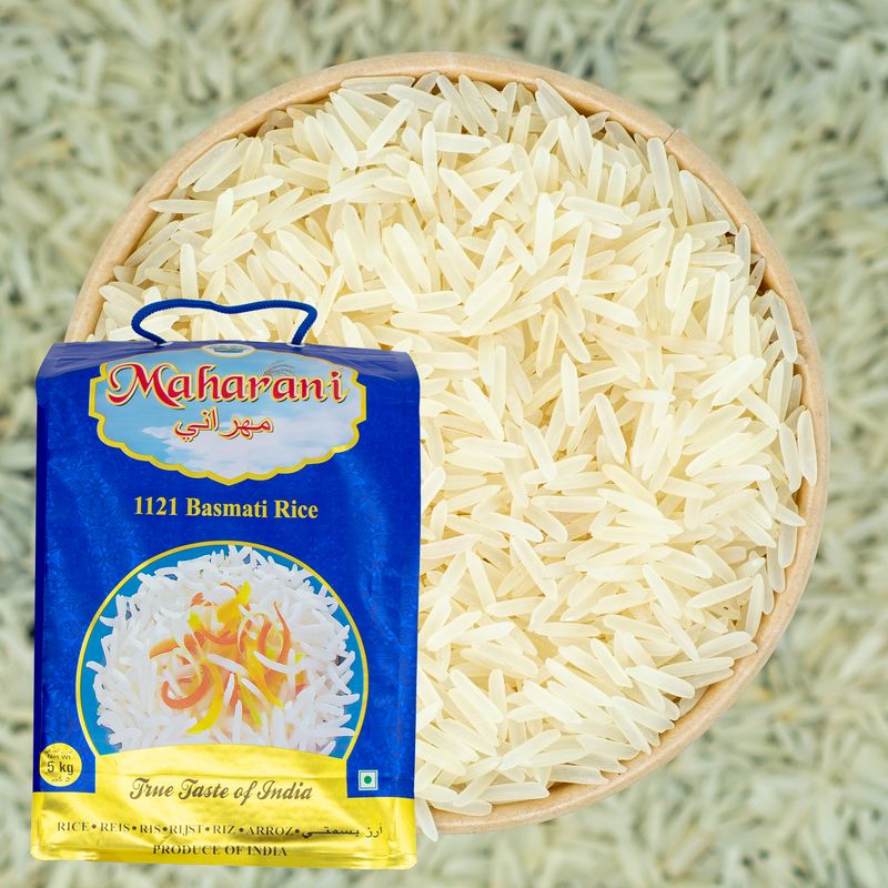 Рис Maharani Basmati 1-й пропарки, 5кг