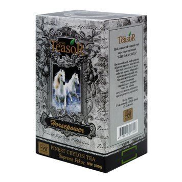 Чай Teasor чорний середньолистовий, 300г