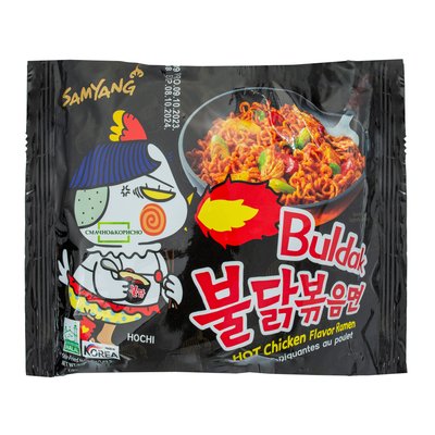 Лапша ramen Samyang Buldak Hot Chicken острая, 140г